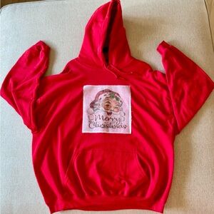 Red Merry Christmas Hoodie